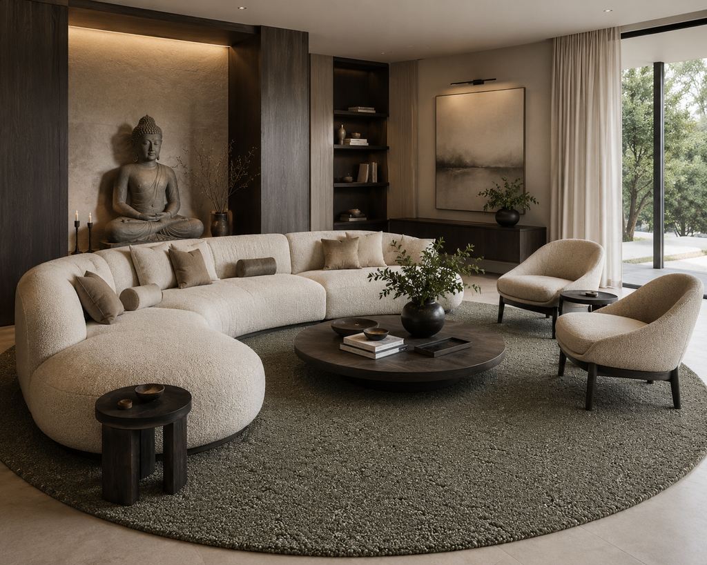 Lust Rugs in Livingroom